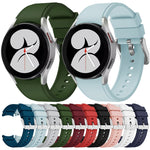 Cinturino di ricambio in silicone, For Samsung Galaxy Watch4 40mm, For Samsung Galaxy Watch4 44mm