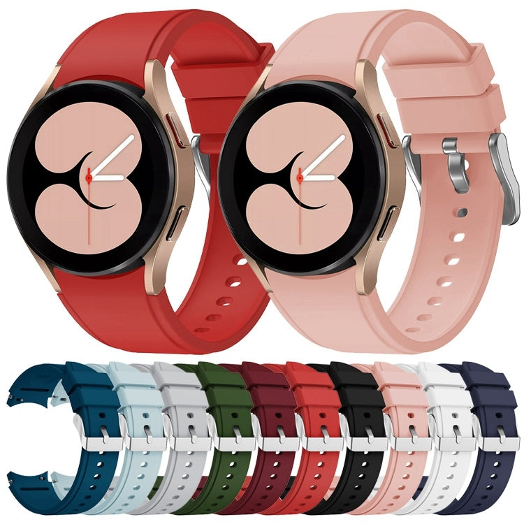 Cinturino di ricambio in silicone, For Samsung Galaxy Watch4 Classic 42mm, For Samsung Galaxy Watch4 Classic 46mm