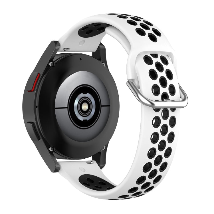 Cinturino di ricambio in silicone bicolore, For Samsung Galaxy Watch4 40mm