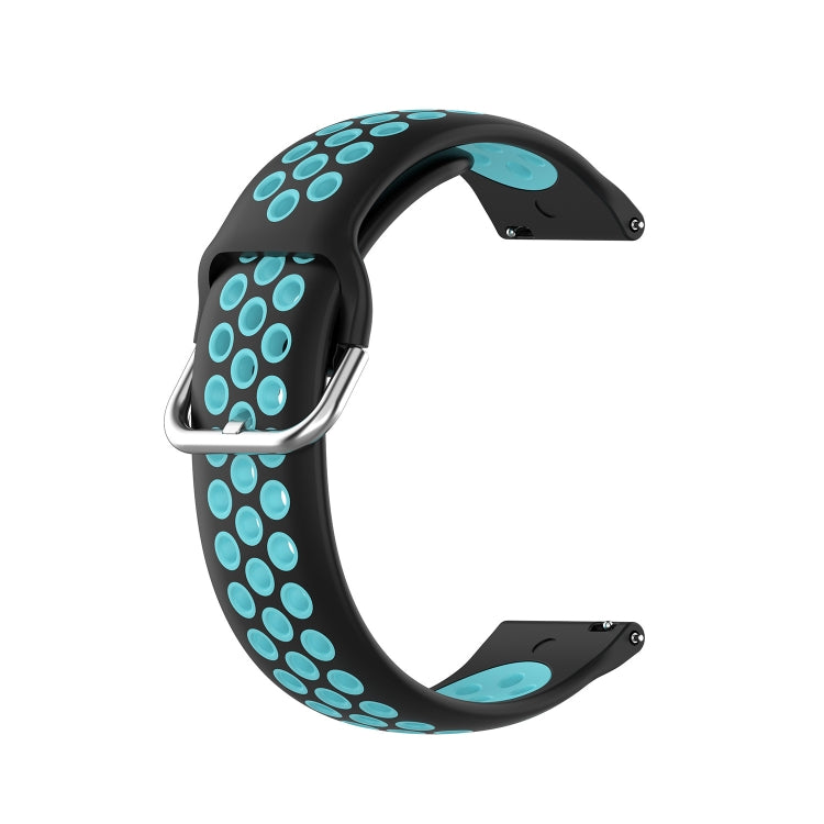 Cinturino di ricambio in silicone bicolore, For Samsung Galaxy Watch4 40mm