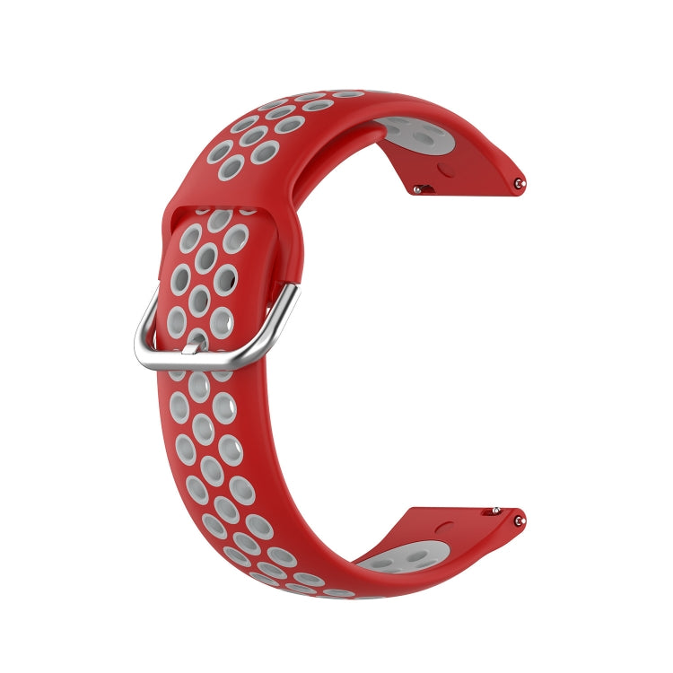 Cinturino di ricambio in silicone bicolore, For Samsung Galaxy Watch4 Classic 42mm
