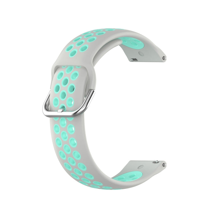 Cinturino di ricambio in silicone bicolore, For Samsung Galaxy Watch4 Classic 42mm