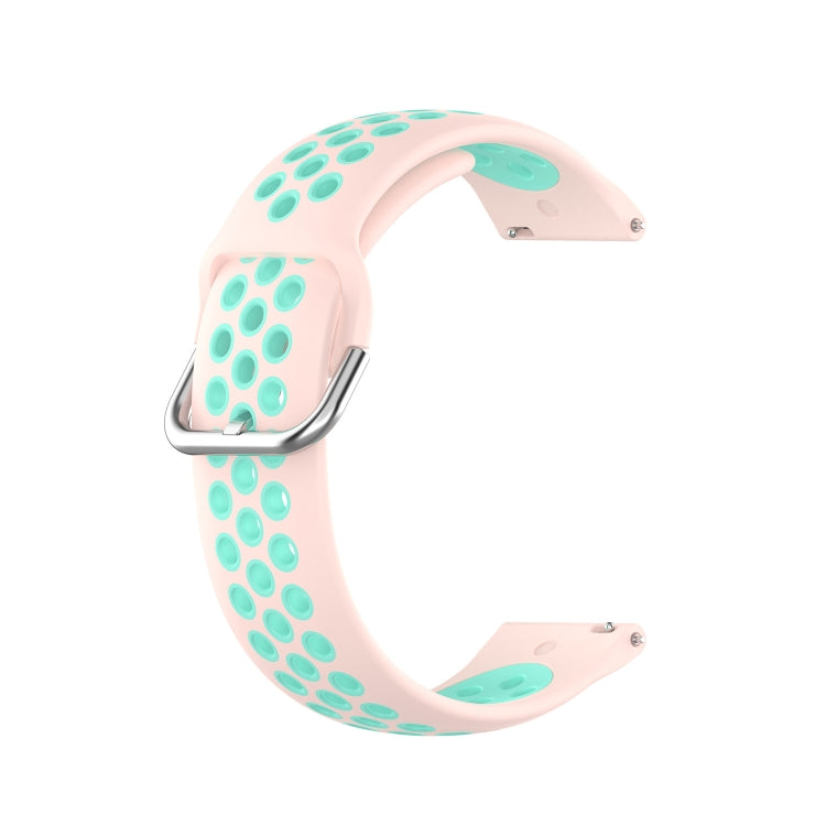 Cinturino di ricambio in silicone bicolore, For Samsung Galaxy Watch4 Classic 42mm