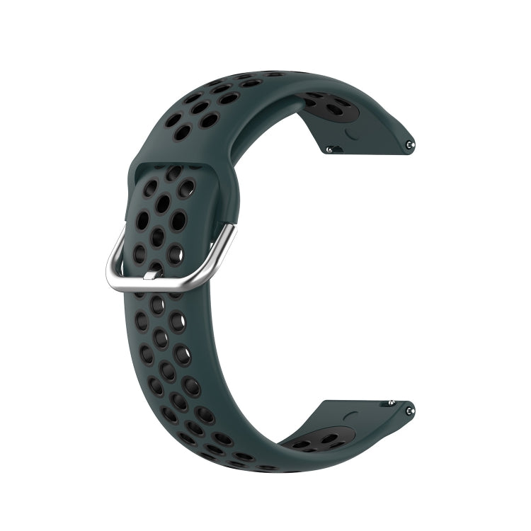 Cinturino di ricambio in silicone bicolore, For Samsung Galaxy Watch4 Classic 46mm