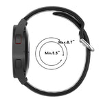 Cinturino di ricambio in silicone bicolore, For Samsung Galaxy Watch4 Classic 46mm