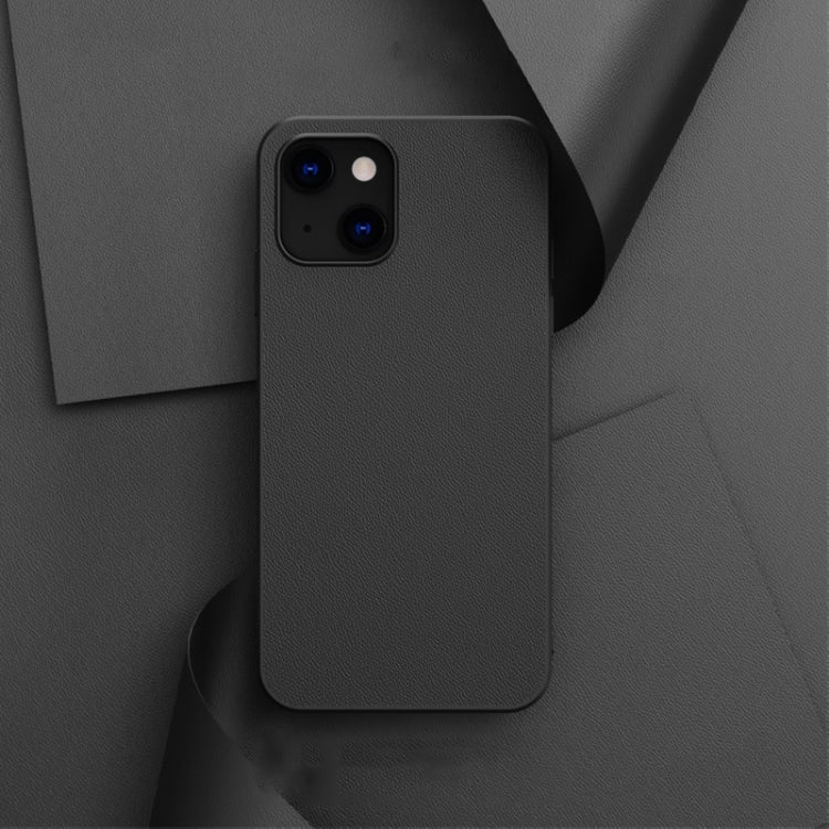 Cover posteriore in pelle per iPhone 13 Pro Max