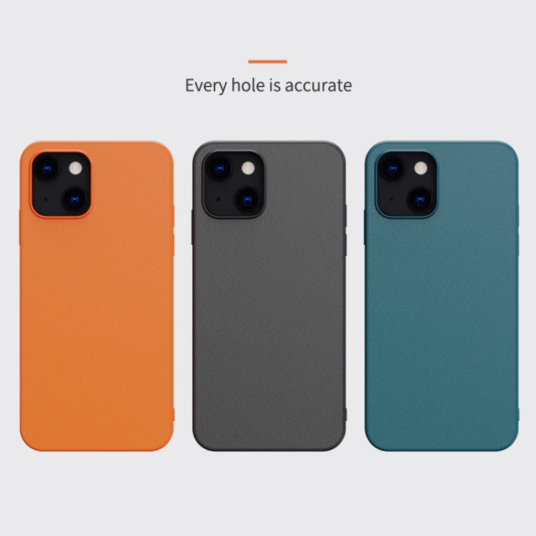 Cover posteriore in pelle per iPhone 13 Pro Max