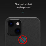 Cover posteriore in pelle per iPhone 13 Pro Max