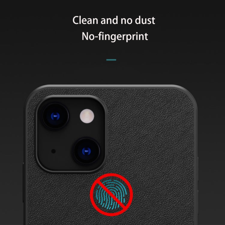 Cover posteriore in pelle per iPhone 13 Pro Max