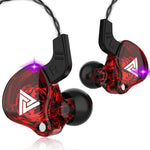 QKZ AK6 Auricolare sportivo con subwoofer cablato in-ear da 3,5 mm, lunghezza del cavo: circa 1,2 m, 1 PCS, 1 Pair
