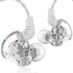 QKZ AK6 Auricolare sportivo con subwoofer cablato in-ear da 3,5 mm, lunghezza del cavo: circa 1,2 m, 1 PCS, 1 Pair