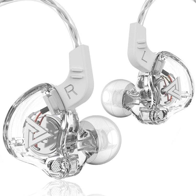 QKZ AK6 Auricolare sportivo con subwoofer cablato in-ear da 3,5 mm, lunghezza del cavo: circa 1,2 m, 1 PCS, 1 Pair