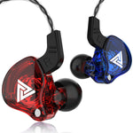 QKZ AK6 Auricolare sportivo con subwoofer cablato in-ear da 3,5 mm, lunghezza del cavo: circa 1,2 m, 1 PCS, 1 Pair