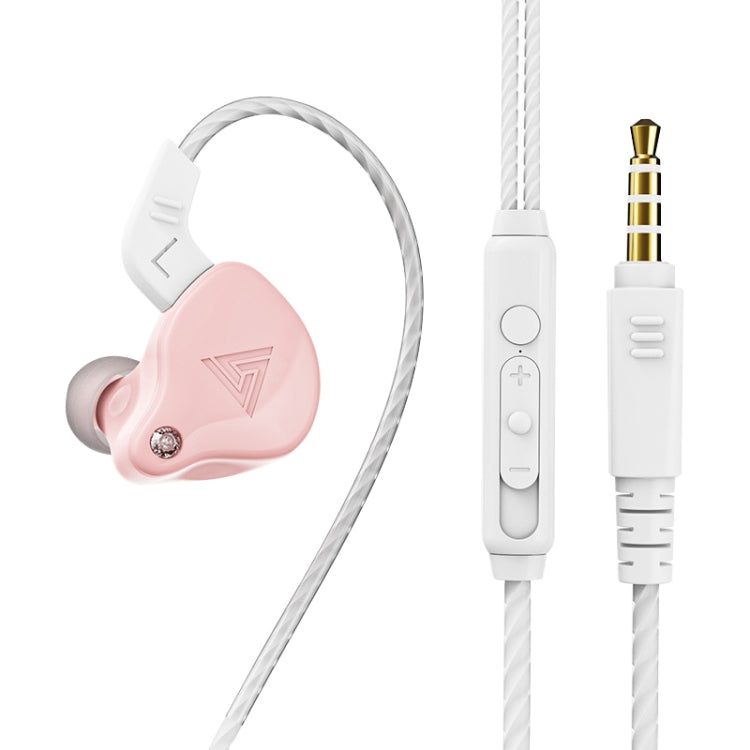 QKZ AK6-X Auricolare sportivo con subwoofer cablato in-ear da 3,5 mm con microfono, lunghezza del cavo: circa 1,2 m, 1 PCS