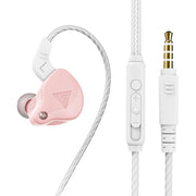 QKZ AK6-X Auricolare sportivo con subwoofer cablato in-ear da 3,5 mm con microfono, lunghezza del cavo: circa 1,2 m, 1 PCS
