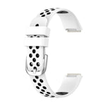 Cinturino di ricambio in silicone bicolore, For Fitbit Luxe