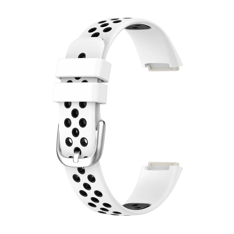 Cinturino di ricambio in silicone bicolore, For Fitbit Luxe