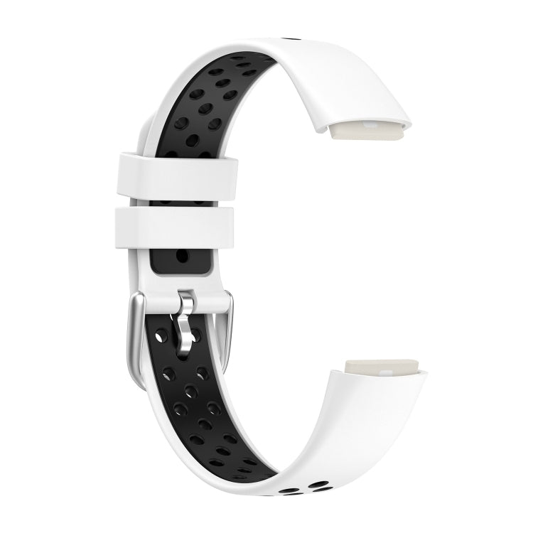 Cinturino di ricambio in silicone bicolore, For Fitbit Luxe