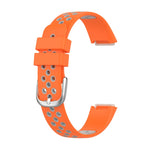 Cinturino di ricambio in silicone bicolore, For Fitbit Luxe