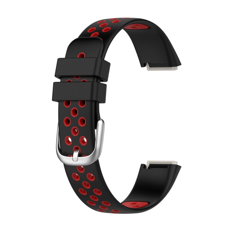Cinturino di ricambio in silicone bicolore, For Fitbit Luxe