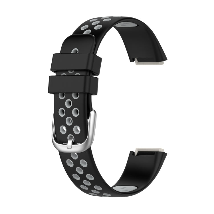 Cinturino di ricambio in silicone bicolore, For Fitbit Luxe