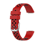 Cinturino di ricambio in silicone bicolore, For Fitbit Luxe