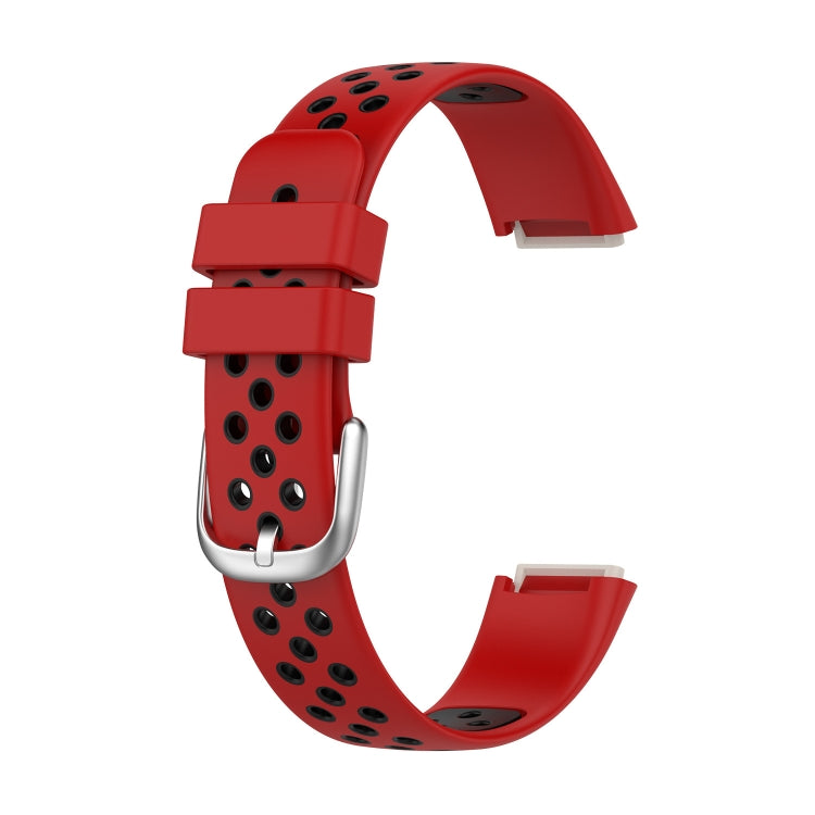 Cinturino di ricambio in silicone bicolore, For Fitbit Luxe