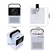WEJOY Y2 1920x1080P 100 ANSI Lumen Proiettore Digitale Portatile Home Theater LED HD, Versione Touch Control, Android 9.0, 2G+16G,, Y2 Touch Control Version UK Plug, Y2 Touch Control Version AU Plug, Y2 Touch Control Version US Plug                    ...