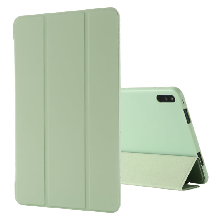GEBEI Custodia in pelle flip orizzontale antiurto con supporto a tre pieghe, For Huawei MatePad 11 (2021)