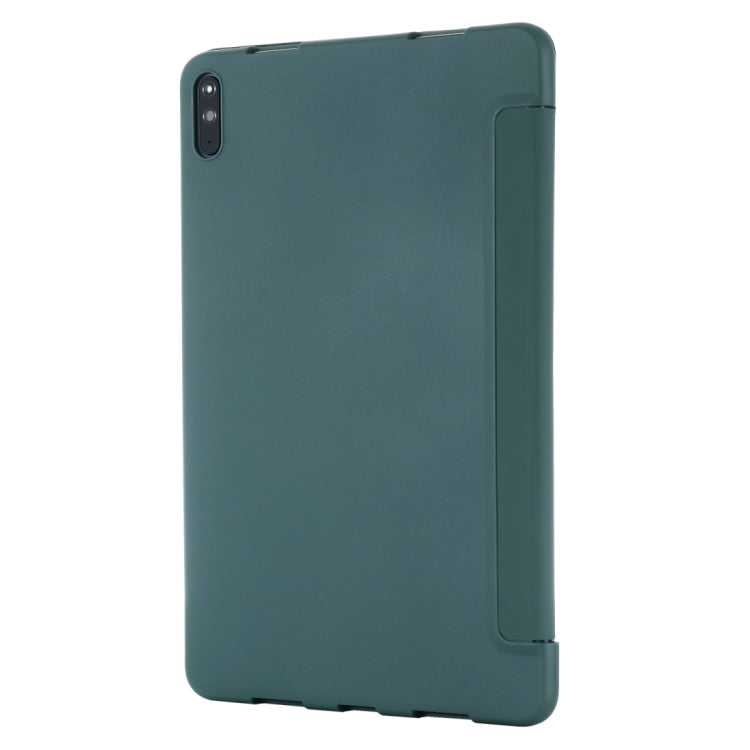 GEBEI Custodia in pelle flip orizzontale antiurto con supporto a tre pieghe, For Huawei MatePad 11 (2021)