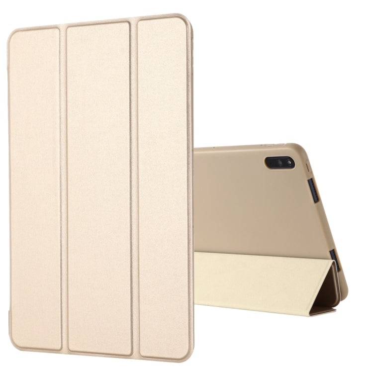 GEBEI Custodia in pelle flip orizzontale antiurto con supporto a tre pieghe, For Huawei MatePad 11 (2021)