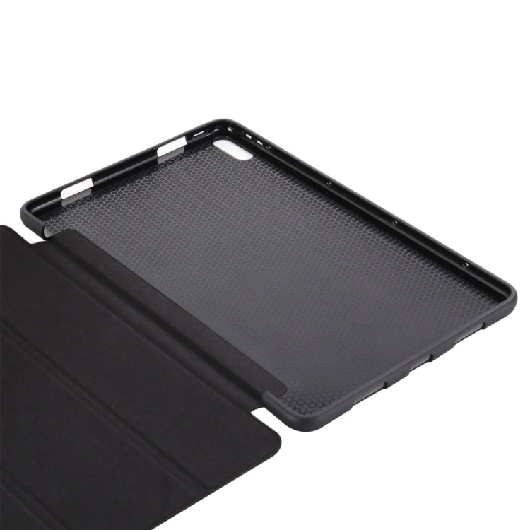 GEBEI Custodia in pelle flip orizzontale antiurto con supporto a tre pieghe, For Huawei MatePad 11 (2021)