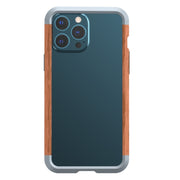 Custodia protettiva antiurto in ferro + legno R-JUST, For iPhone 13 mini, For iPhone 13, For iPhone 13 Pro, For iPhone 13 Pro Max