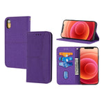 Custodia portafoglio in pelle PU per iPhone X e XS