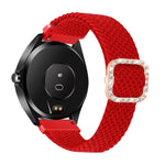 Cinturino di ricambio per cinturino di ricambio con fibbia a diamante elastico intrecciato regolabile universale, For Garmin Venu/Vivoactive 3 20mm