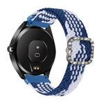 Cinturino di ricambio per cinturino di ricambio con fibbia a diamante elastico intrecciato regolabile universale, For Garmin Venu/Vivoactive 3 20mm