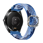 Cinturino di ricambio per cinturino di ricambio con fibbia a diamante elastico intrecciato regolabile universale, For Garmin Venu/Vivoactive 3 20mm