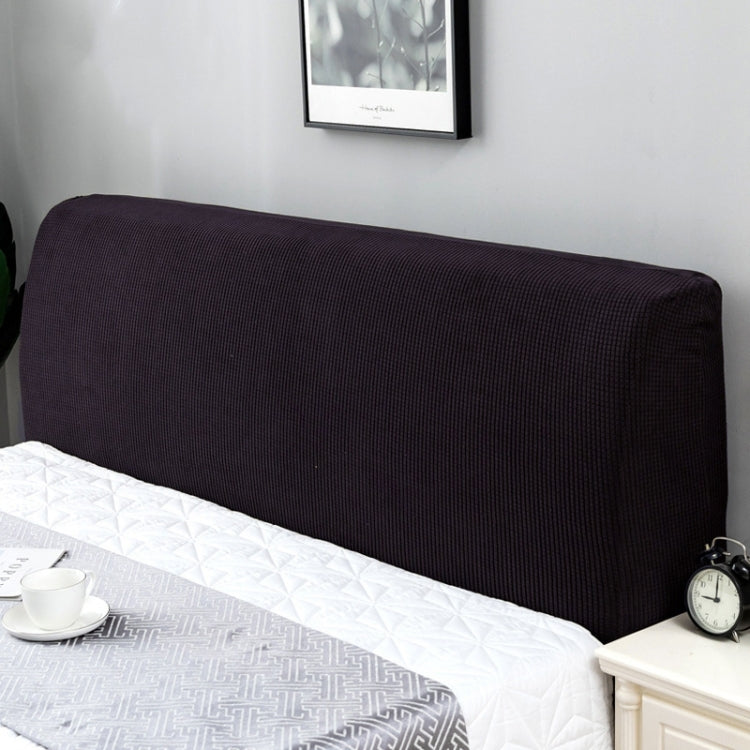 Copertura antipolvere per testiera completamente rivestita in pile elastico polare, 120cm, 150cm, 180cm