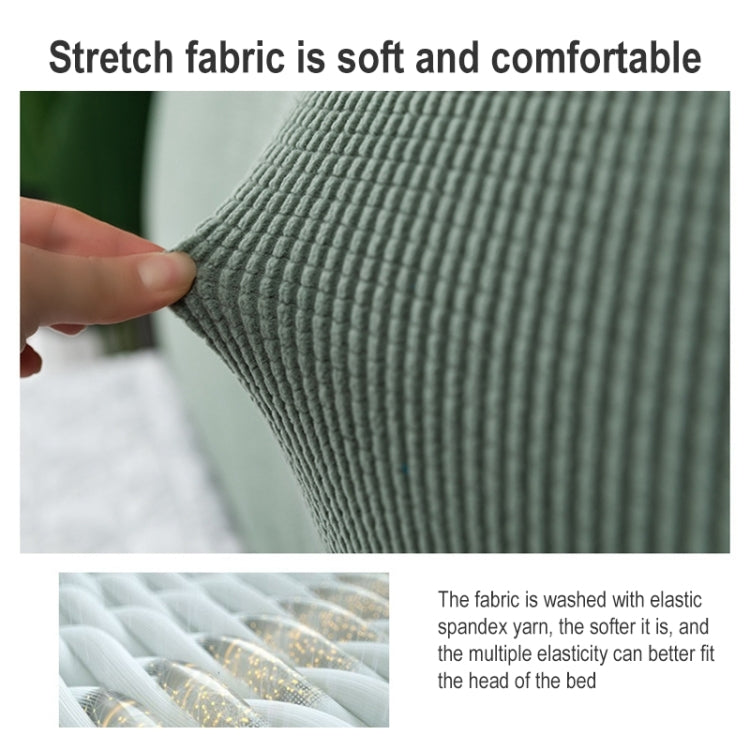 Copertura antipolvere per testiera completamente rivestita in pile elastico polare, 120cm, 150cm, 180cm