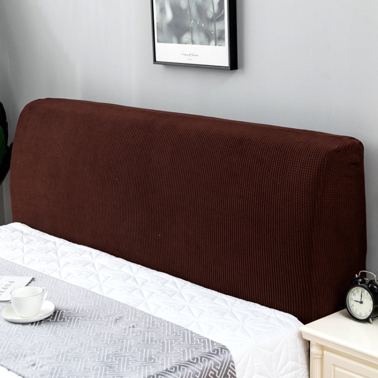 Copertura antipolvere per testiera completamente rivestita in pile elastico polare, 120cm, 150cm, 180cm