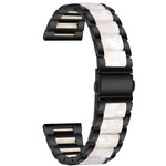 Cinturino di ricambio per cinturino universale in acciaio inossidabile a tre sfere + resina, For Garmin Venu/Vivoactive 3 Music 20mm