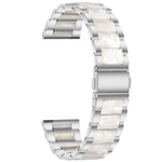 Cinturino di ricambio per cinturino universale in acciaio inossidabile a tre sfere + resina, For Garmin Venu/Vivoactive 3 Music 20mm