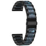 Cinturino di ricambio per cinturino universale in acciaio inossidabile a tre sfere + resina, For Huawei Watch 3/3 Pro 22mm