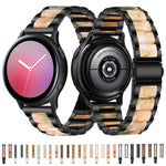 Cinturino di ricambio per cinturino universale in acciaio inossidabile a tre sfere + resina, For Huawei Watch 3/3 Pro 22mm