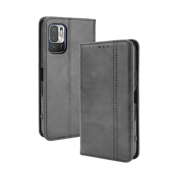Custodia portafoglio in pelle con fibbia magnetica per smartphone
