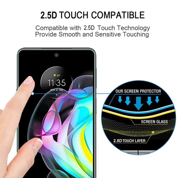 Pellicola in vetro temperato a schermo intero con colla completa, For Motorola Edge 20 (1 PC), For Motorola Edge 20 Lite / Edge 20 Fusion (1 PC), For Motorola Edge 20 Pro (1 PC)