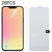 25 PCS Full Screen Protector Pellicola idrogel antideflagrante, For iPhone 13 Pro Max(25 PCS), For iPhone 16e / 13 / 13 Pro(25 PCS), For iPhone 13 mini(25 PCS)