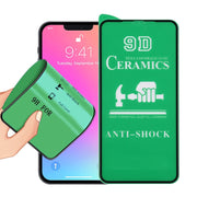 Film ceramico a colla a schermo intero 9D, For iPhone 13 mini (1 PC), For iPhone 16e / 13 / 13 Pro (1 PC), For iPhone 13 Pro Max (1 PC)