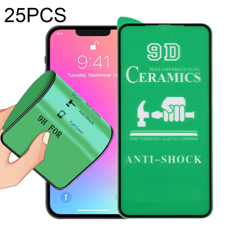 Pellicole vetro temperato 9D per iPhone 13 e iPhone 14