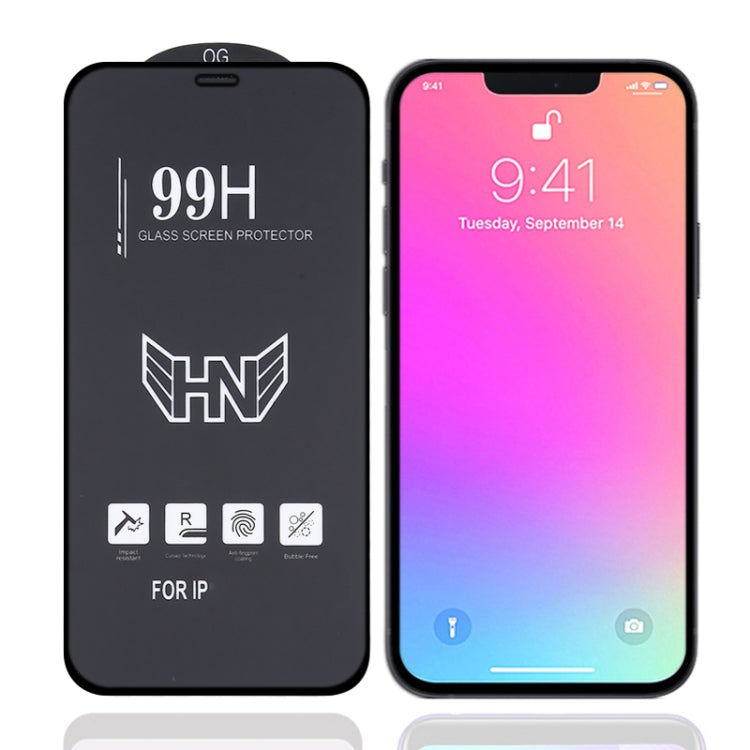 Pellicola vetro temperato ad arco per iPhone 13 e 16e